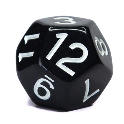 Opaque Black w/ White Ink  