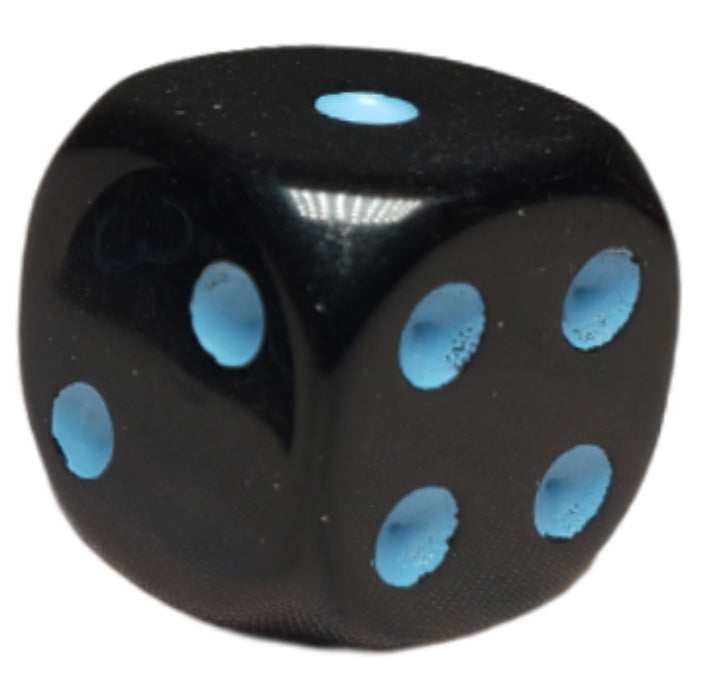 Dice d6 pipped 18mm