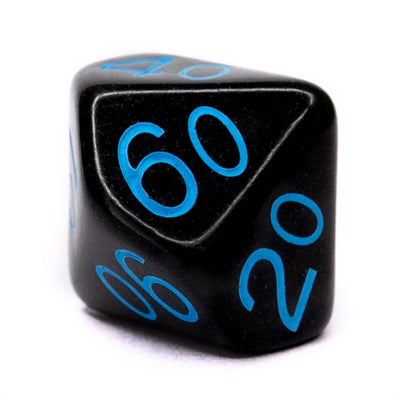 Opaque Black w/ Lt Blue Ink  