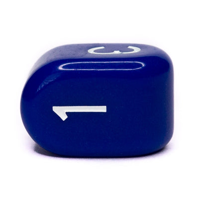 Opaque Dark Blue w/ White Ink  