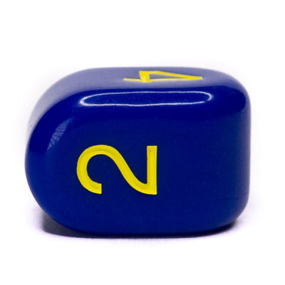 Opaque Dark Blue w/ Yellow Ink  