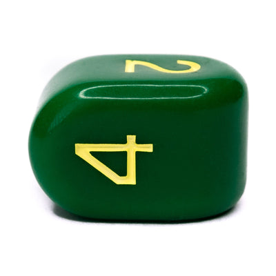 Opaque Dark Green w/ Yellow Ink  