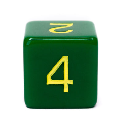 Opaque Dark Green w/ Yellow Ink  