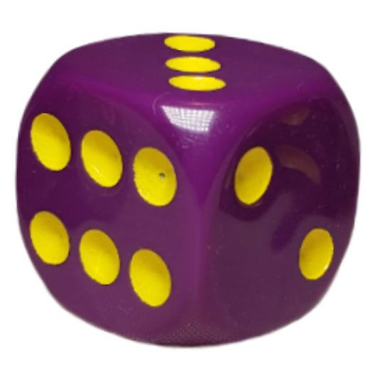 Dice d6 pipped 18mm