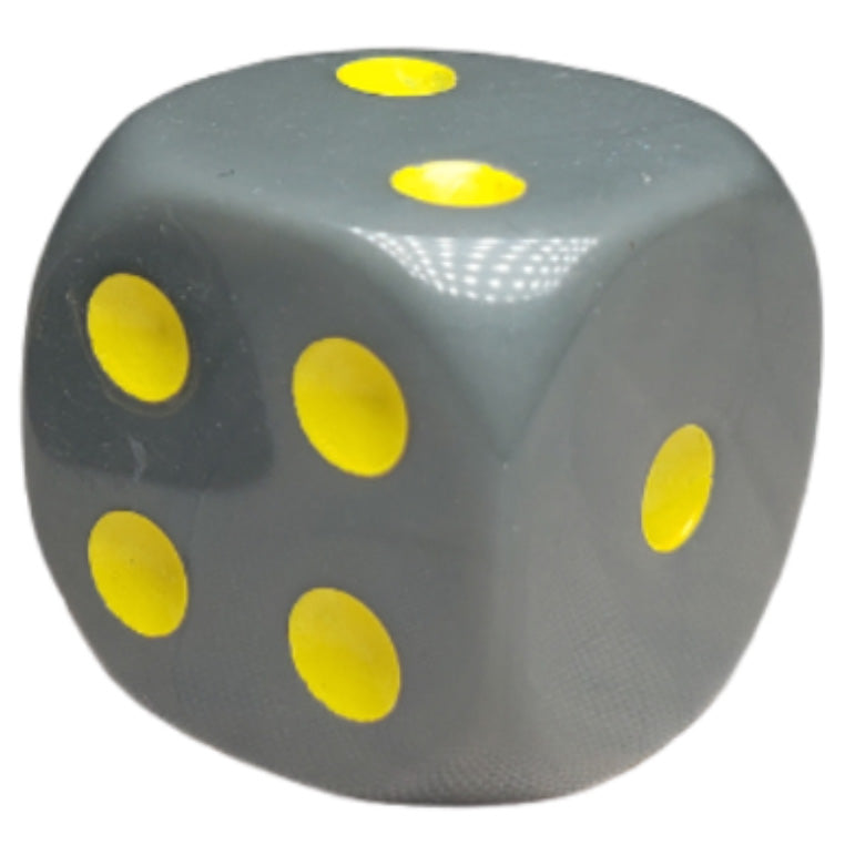 Dice d6 pipped 18mm