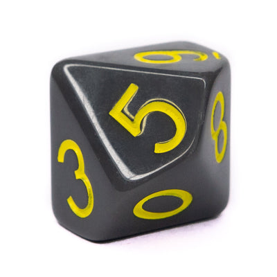 Opaque Dark Gray w/ Yellow Ink  