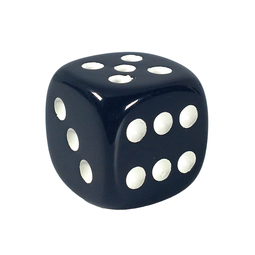 Dice d6 pipped 18mm