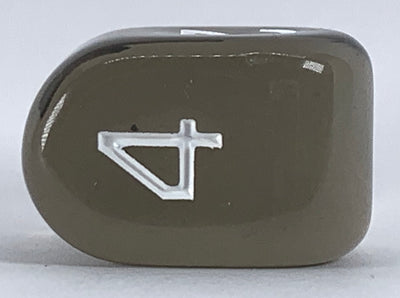 Translucent Black (Smoke) w/ White Ink  