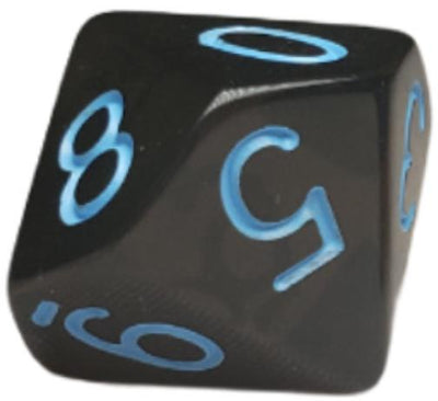 Translucent Black (Smoke) w/ Lt Blue Ink  