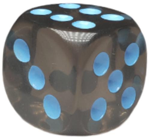 Dice d6 pipped 18mm