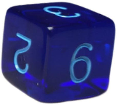 Translucent Dark Blue w/ Lt Blue Ink  