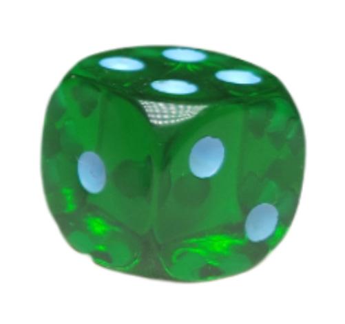 Dice d6 pipped 14mm