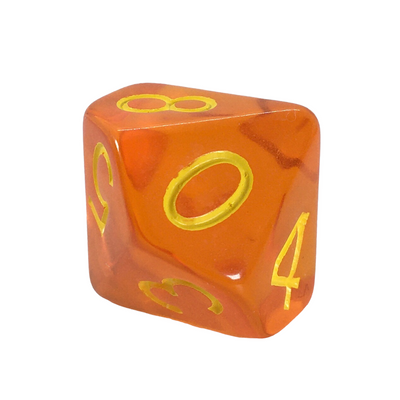 Translucent Pumpkin w/ Yellow Ink  