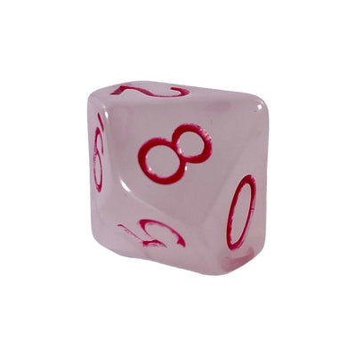 Translucent White w/ Rose Ink  