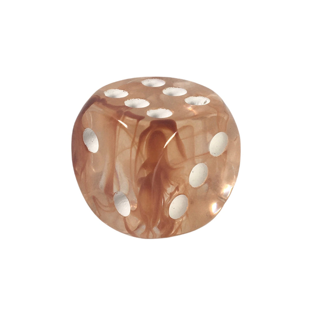 Dice d6 pips 18mm Logo