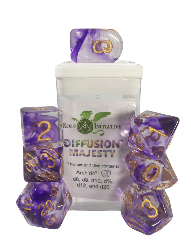 Diffusion Majesty - Set of 7 Dice