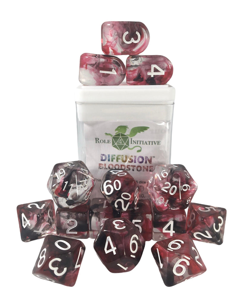 Diffusion Bloodstone - Set of 15 Dice