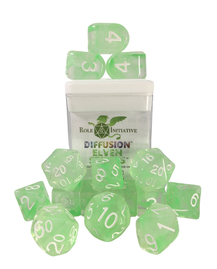 Diffusion Elven Spirits - Set of 15 Dice