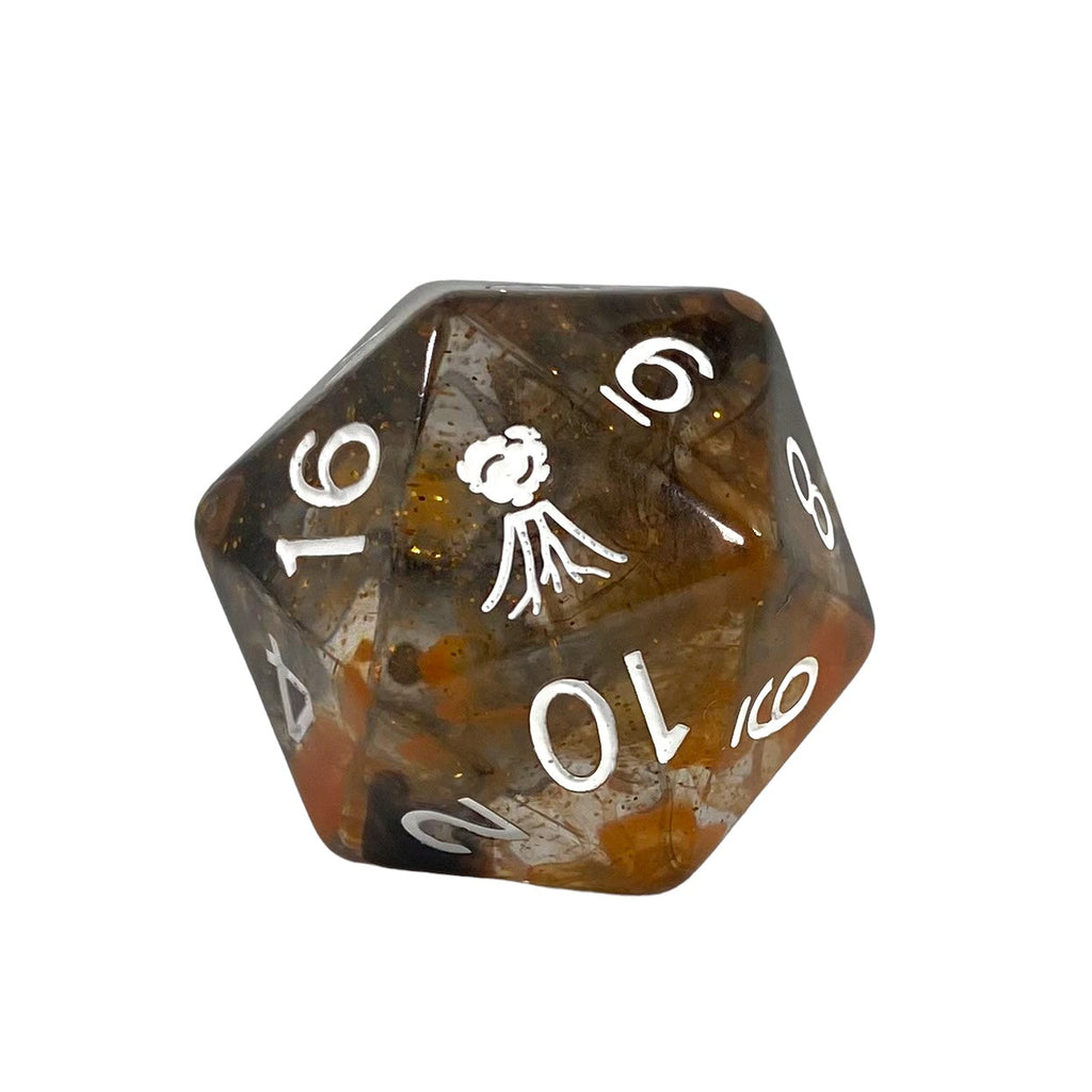 Dice XL d20 29mm w/ logo