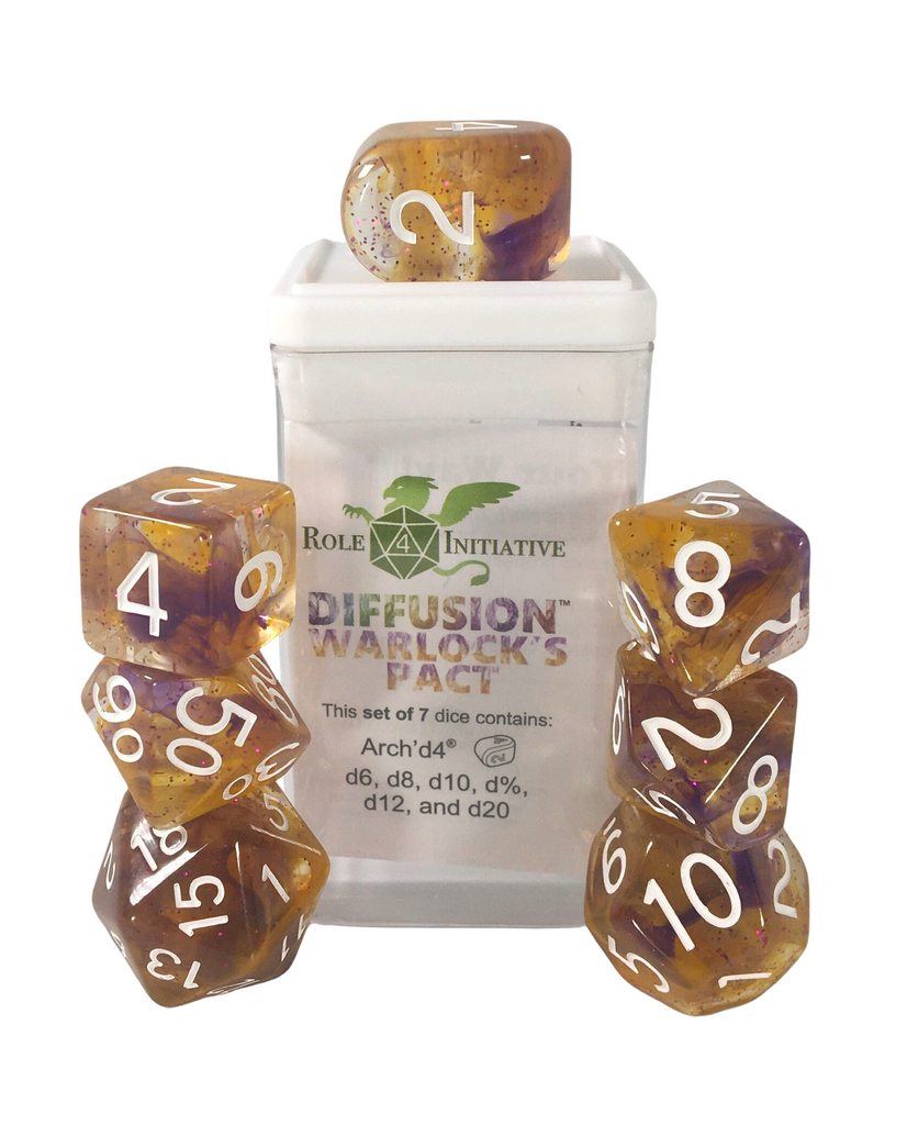 Diffusion Warlocks Pact - Set of 7 w/ all numbers