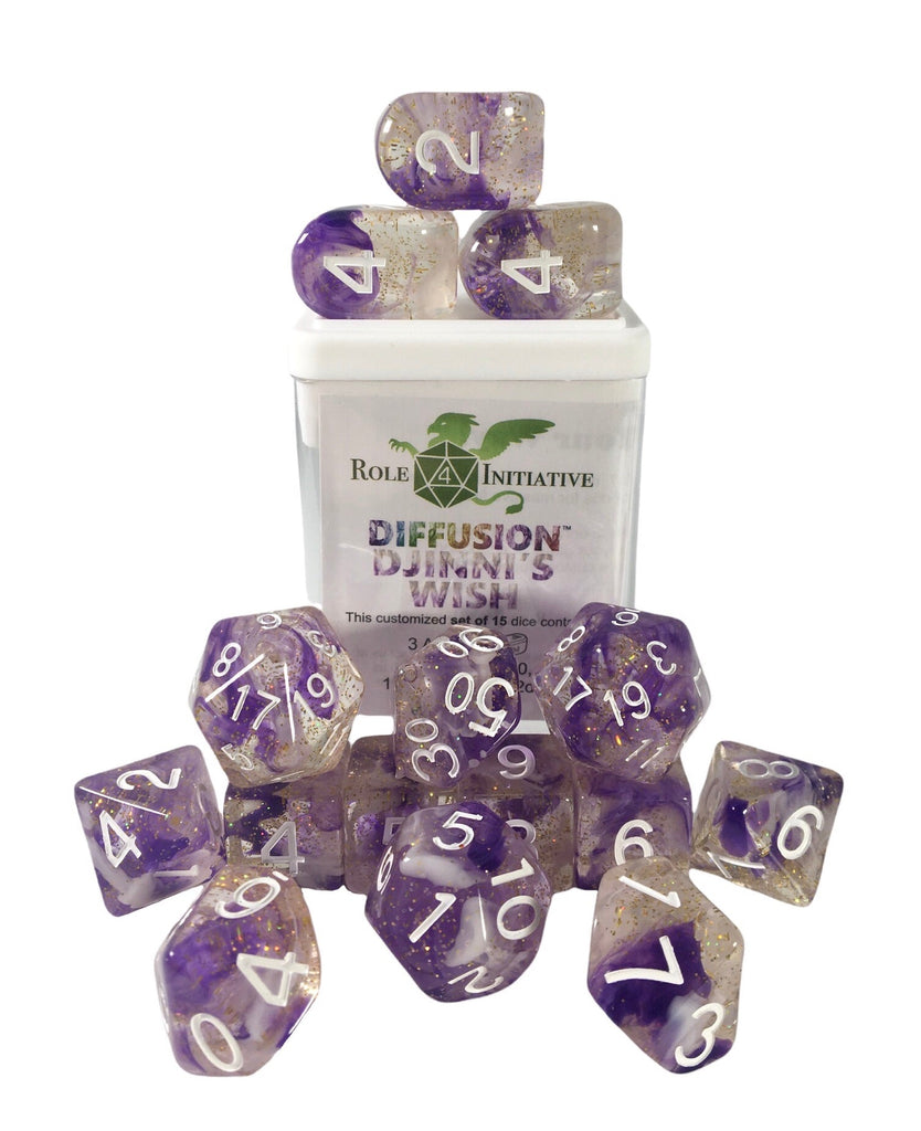 Diffusion Djinnis Wish - Set of 15 w/ all numbers