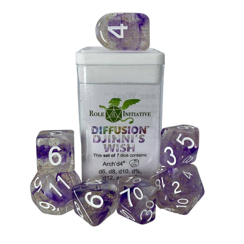 Diffusion Djinnis Wish - Set of 7 w/ all numbers