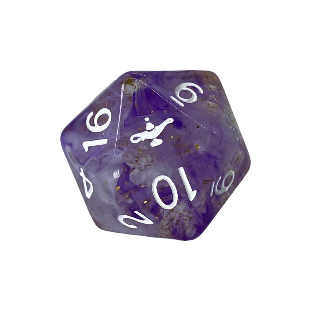 Dice XL d20 29mm w/ symbol