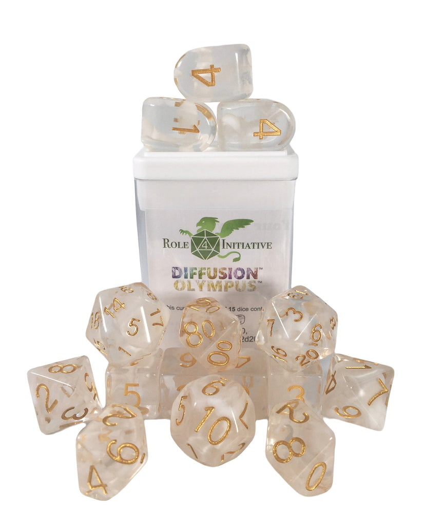 Diffusion Olympus - Set of 15 Dice