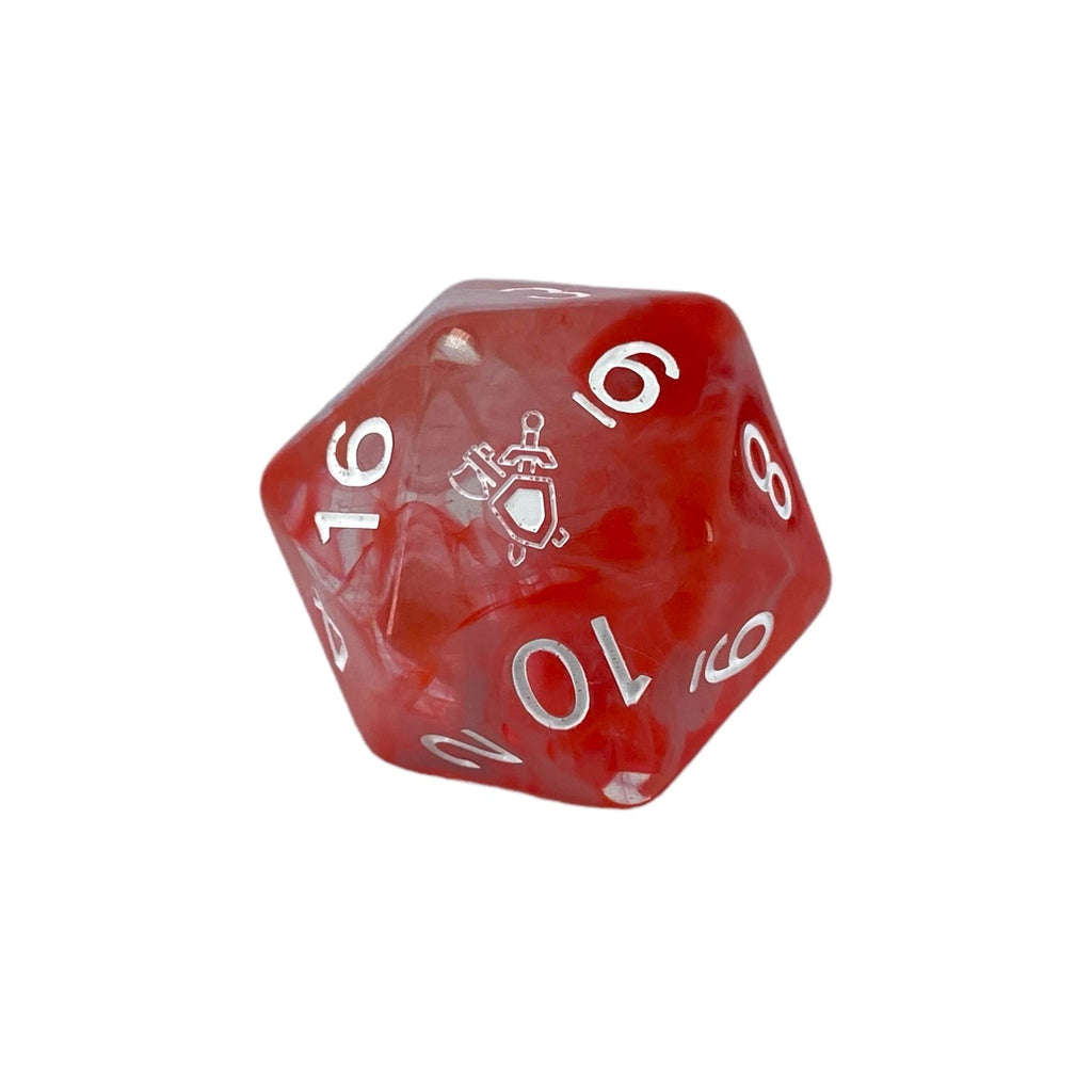 Dice XL d20 w/ symbol 29mm