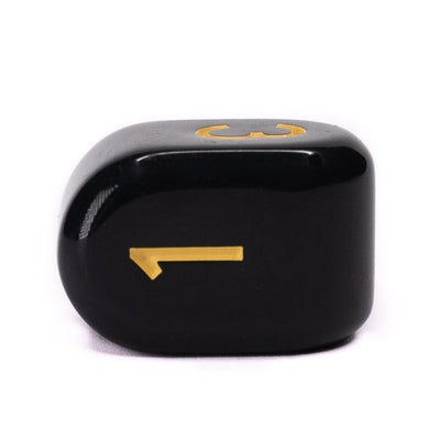 Opaque Black w/ Yellow Ink  