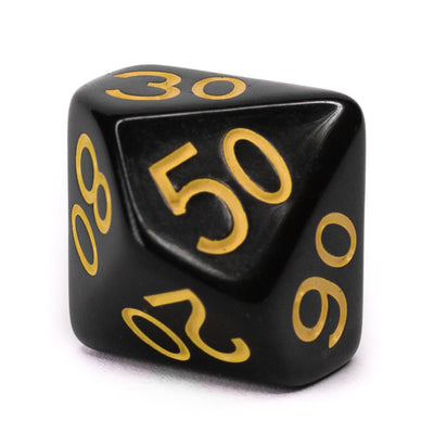 Opaque Black w/ Yellow Ink  