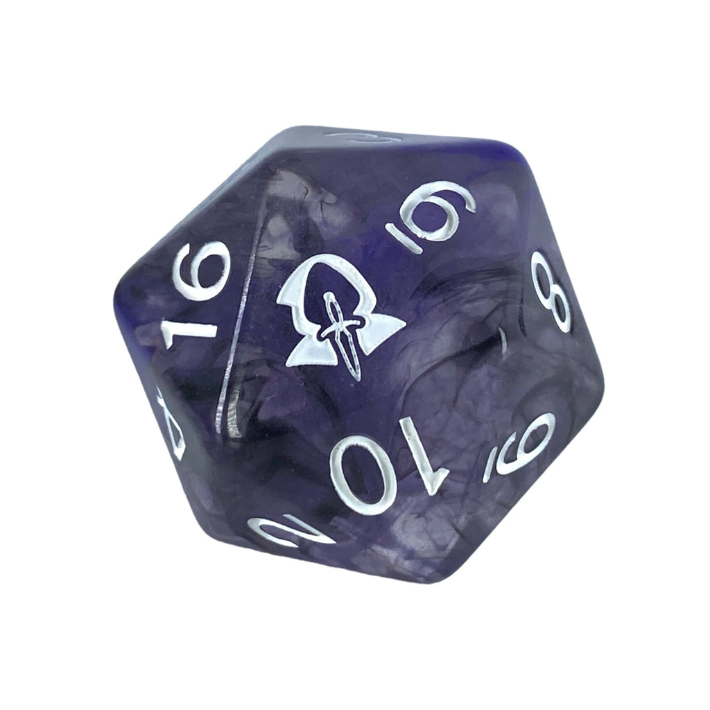 Dice XL d20 w/ symbol 29mm