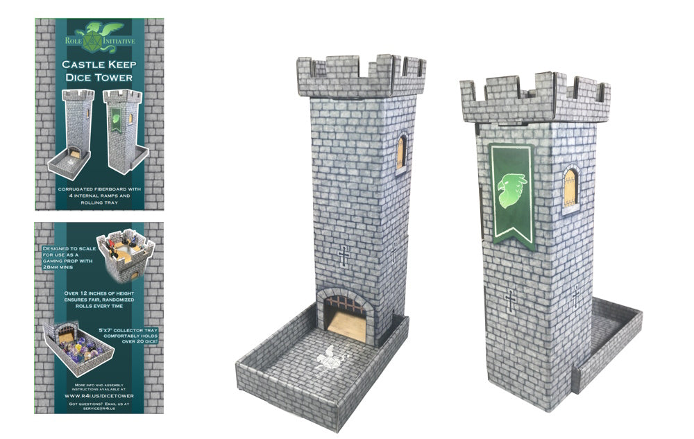 Castle Keep Dice Tower