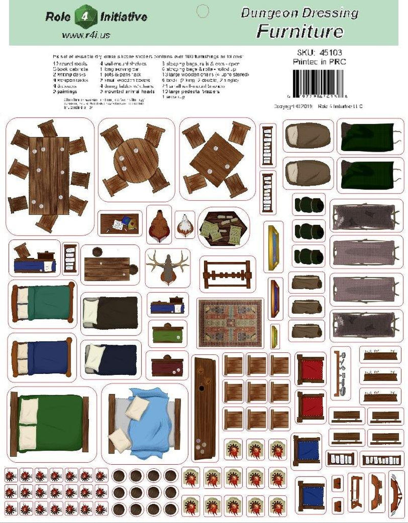 Dungeon Dressings  Furniture