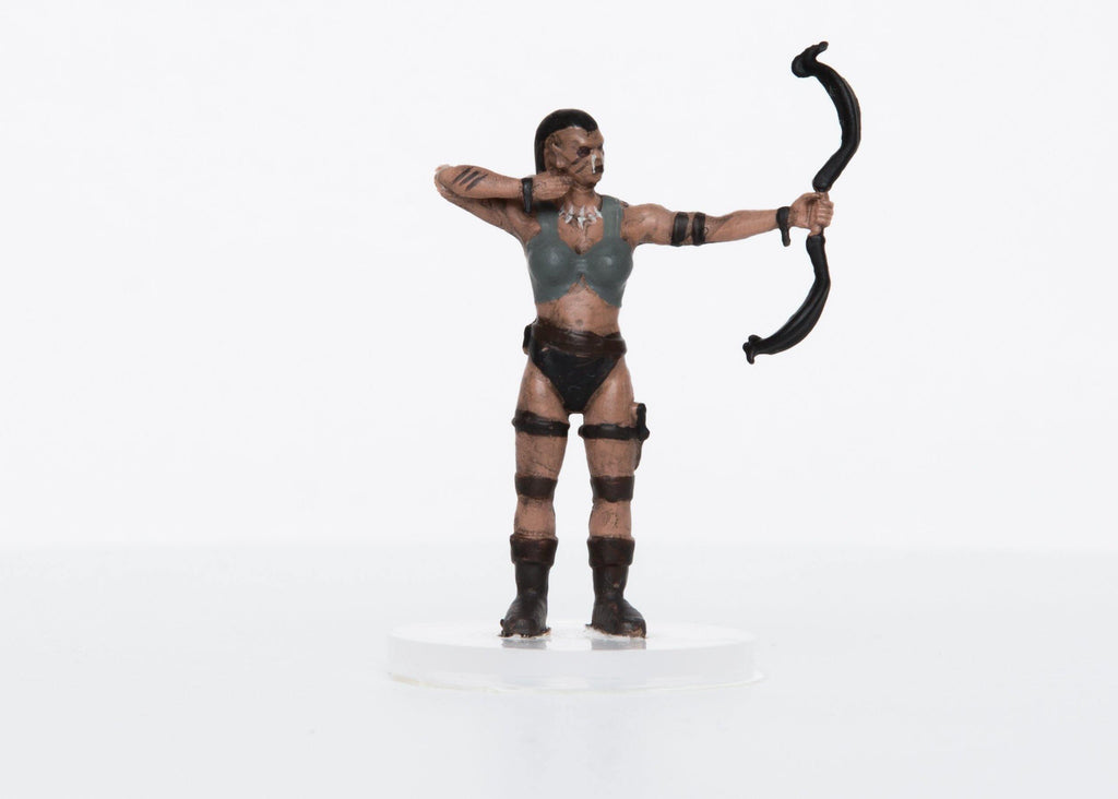 Female Orc Archer 28mm Plastic Mini